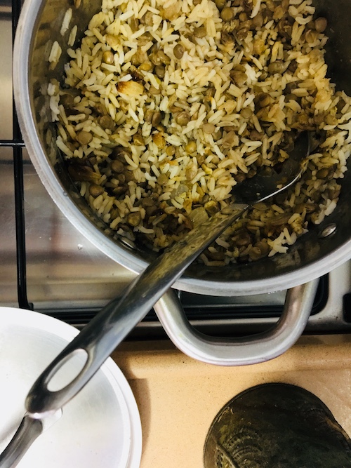Mujadara (Arabic Rice, Lentils and Onions) – Modest Jerusalem